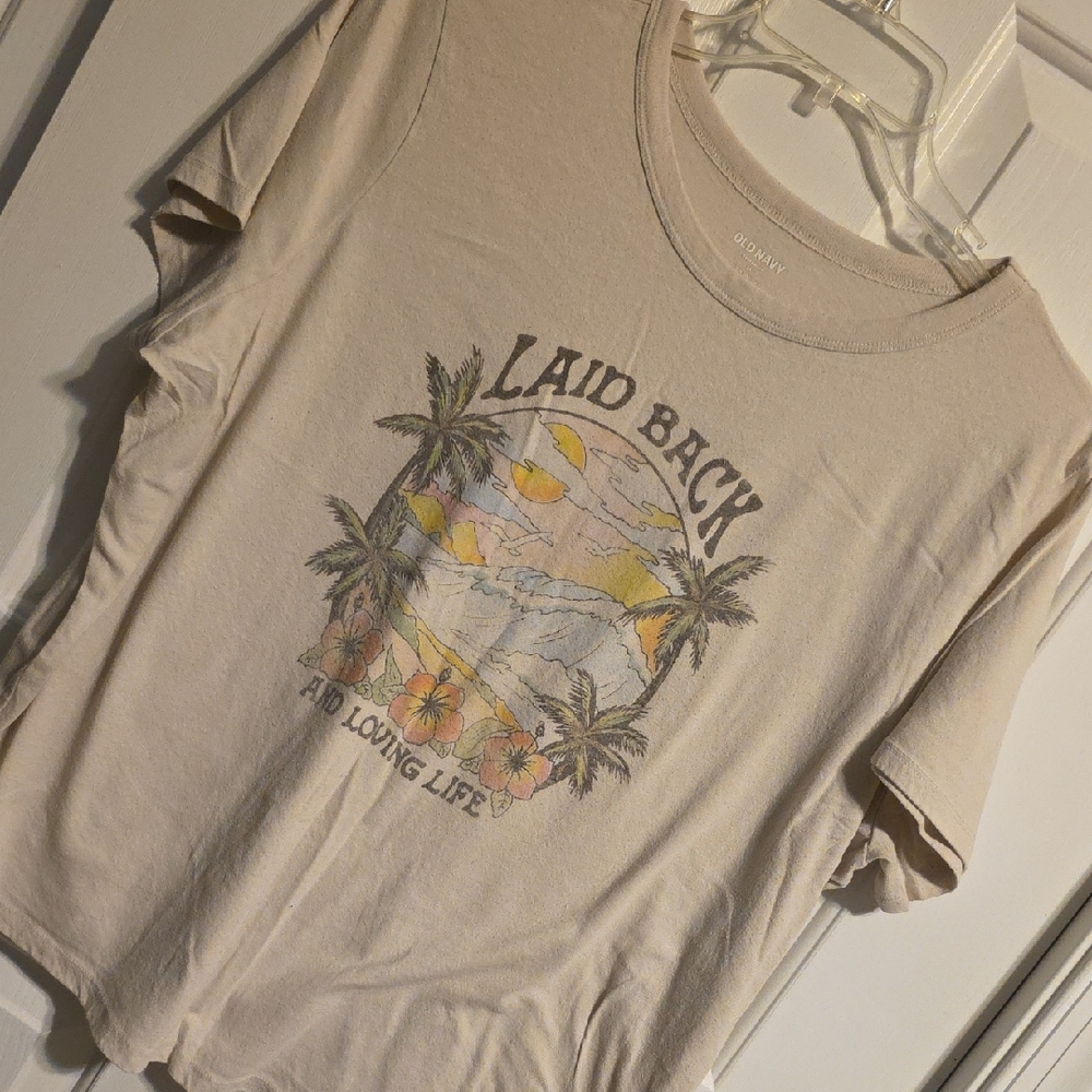 Old Navy Beige Tee